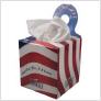 Promotional Kleenex Tissue Box Cube with Hook filled with 100 Tissues