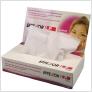 promotional tissue box with flap for extra large advertising space