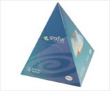 tissue box pyramid shape with 50 tissues